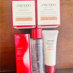 Shiseido Travel Size Benefiance and Ultimune Skincare Collection